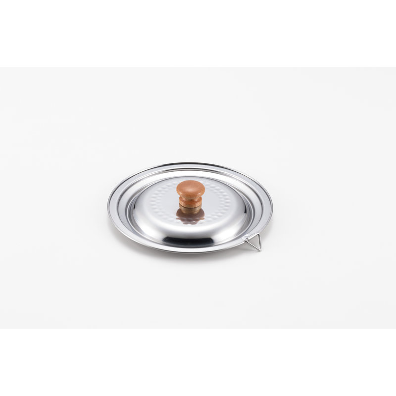 Couvercle en acier inoxydable pour ustensiles de cuisson yoshikawa Yukihira, 8,1 po