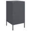 Bedside Cabinets 2 pcs 36x39x68 cm Steel-396062394