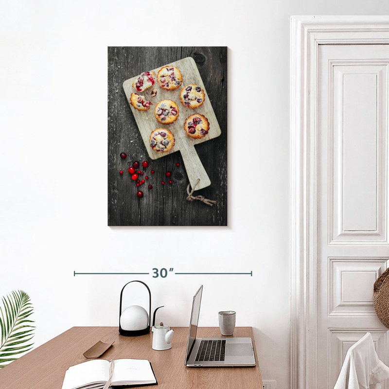 Yarlin Cranberry Muffin Dessert, 30" H x 20" W