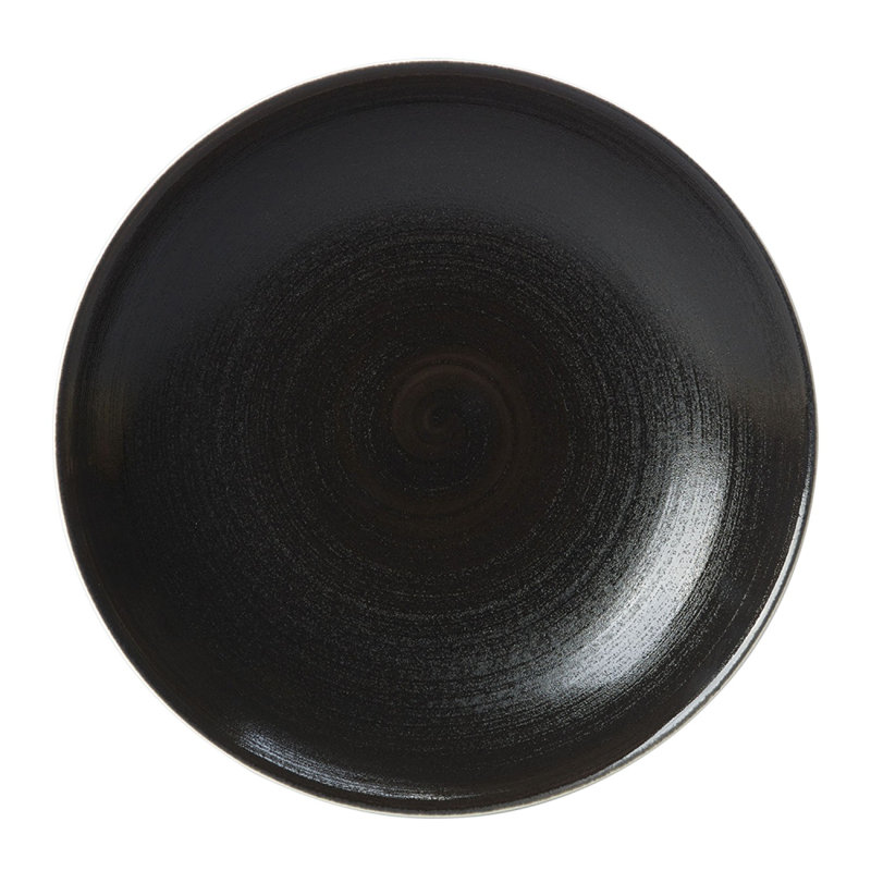 Studio Glaze Bone China Pasta Dish, 12"W, Midnight