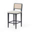 Townsend Veka Savile Flax/Brushed Ebony Bar Stool-1692435240