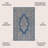 Galon Filigree Blue/Beige Indoor/Outdoor Rug-2140532241