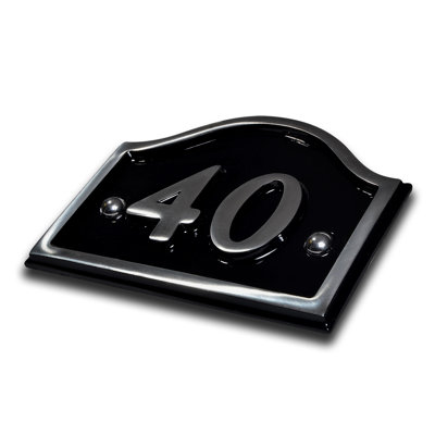 Jaclynn 11.5cm H Reflective Metal House Number