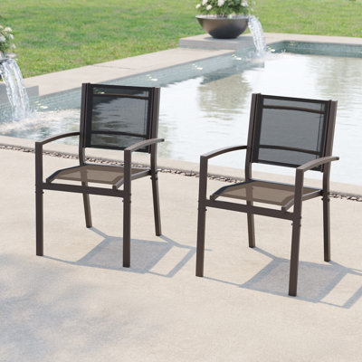 Ensemble de chaises de patio 2 pièces