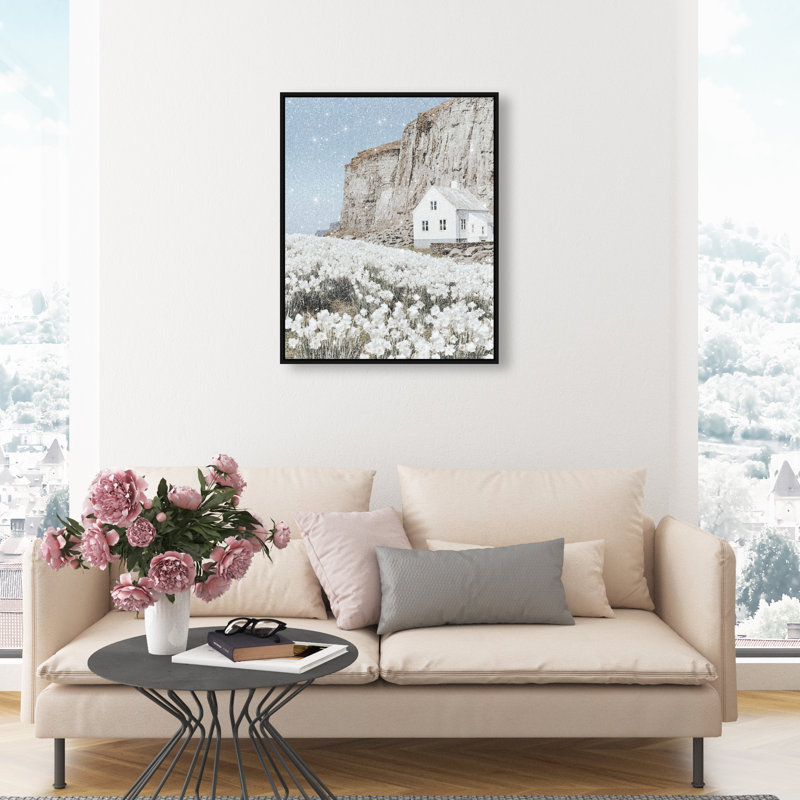 Coastal Homes II Print by Oliver Gal, 25" H x 21" W, Black Floater Frame
