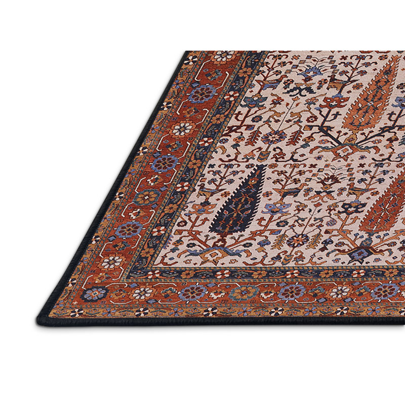 Oriental Indoor Rug, Rectangle 3' x 5'