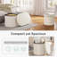 Marlyn 96.52cm Wide Velvet Round Solid Colour Ottoman with Storage-592634724