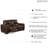 Alessandro 84'' Upholstered Power Reclining Loveseat-107239667
