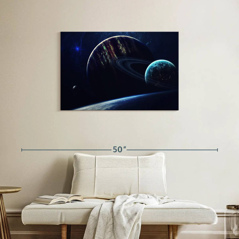 Oberle Deep Space Galaxy, 24" H x 36" W