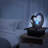 Tabletop Water Fountain Zen Meditation Indoor Waterfall Fountain Heart Shape Decoration With LED Light For Home Office Bedroom Relaxation Decor Gift Ideas