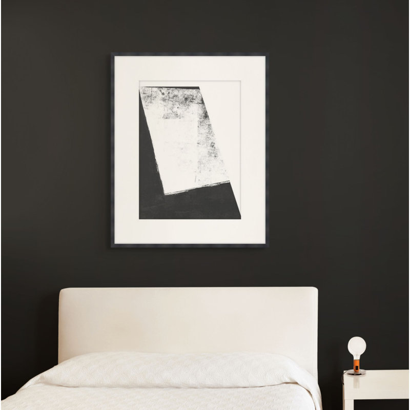 Abstract Print by Aaron Haxton, 21.75" H x 19.75" W