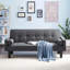 Mobilier de canapé-causeuse médiévale