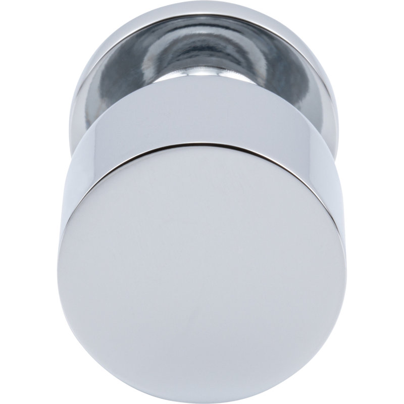 Dante Round Knob, Polished Chrome, 1"