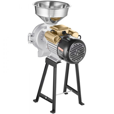 3000W Electric Grain Grinder Corn Wheat Flour Cereal Mill Wet & Dry