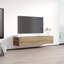 Meuble télé mural modulaire flottant pour téléviseur de 70 po ou moins Fly-587888037