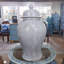 Gray Crackle Lidded Jar