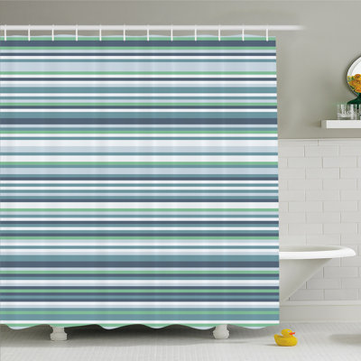 Jakarie Shower Curtain with Hooks Included