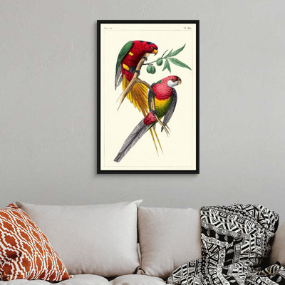 Art mural sur toile Lemaire Parrots III