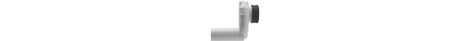Siphon with Syphonic Action Horizontal Outlet
