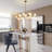 Mandre 16 - Light Modern Linear Chandelier for Dining Room