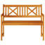 Solid Wood Outdoor Bench