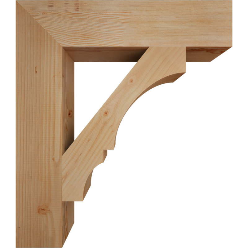 Support de bloc Balboa, Sapin de Douglas lisse, L 5 1/2 po x P 28 po x H 32 po