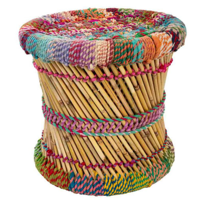 Wood Accent Stool