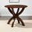 Round Solid Wood Base Dining Table-143825383