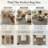 Low-Profile Non-Slip Indoor Area Rug, Machine Washable & Absorbent-859229515-859229524