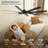 75 Inch Industrial Dc Motor Ceiling Fan No Light, Large Ceiling Fan With 8 Reversible Blades, 3 Downrods, 6-Speed Remote Control, Home Or Commercial Ceiling Fans For Porch/Garage/Shop, Black
