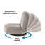 Fauteuil inclinable moelleux / lavabo, lavande-1602123711