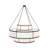 20 - Light Dimmable Tiered Chandelier