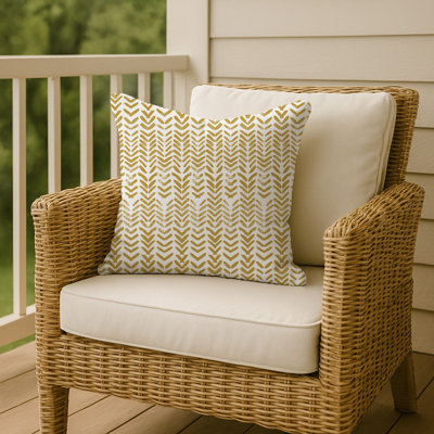 Housse de coussin et insert 6 carrés 