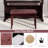 Alumbaugh Faux Leather Upholstered Storage Bench-1035343414