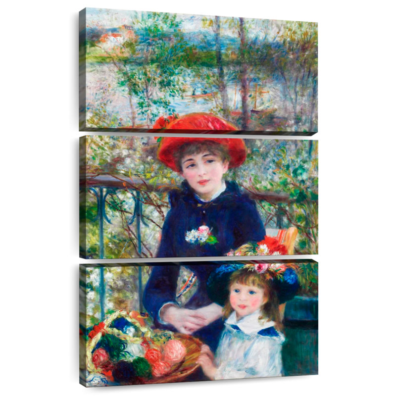 Deux soeurs sur la terrasse