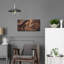  «Wooden Sandunes» par Rich Monet, art mural en métal, 24 po x 12 po-1534538564