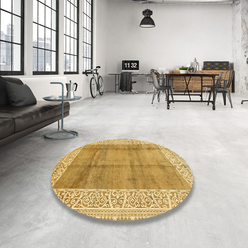 Tapis vert contemporain, Rond 8 pi x 8 pi