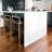 Erick Modern Geometric Counter Stool with Vegan Leather Cushion-93189926-93189927