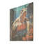 Fantasy Reef - Tortue, art mural sur bois de pin naturel-640513594
