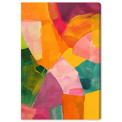 Bygone Seasons Canvas Midcentury Abstract Wall Art by Art Remedy