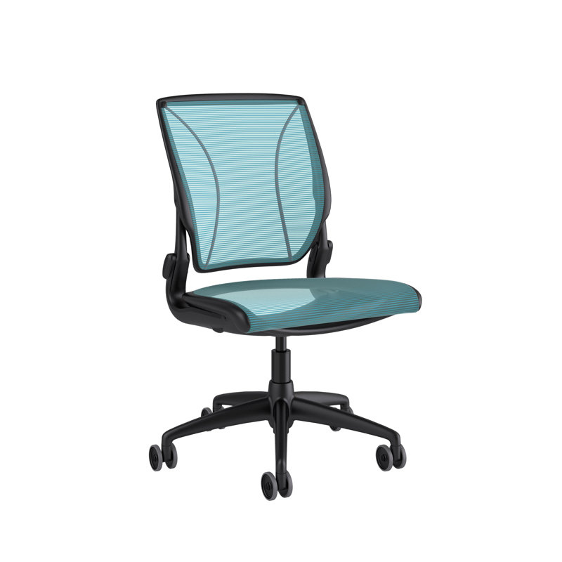 World Mesh Task Chair, Black, Black, Adjustable