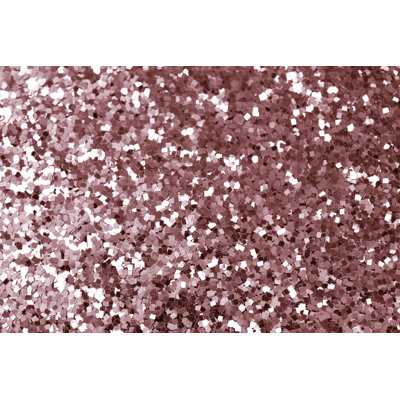 Rose Gold Glitter - Wrapped Canvas Print