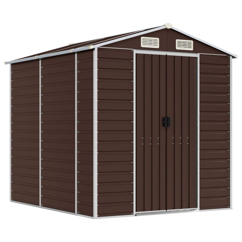Storage Shed, 78" H x 75.2" W x 84.6" D, Green