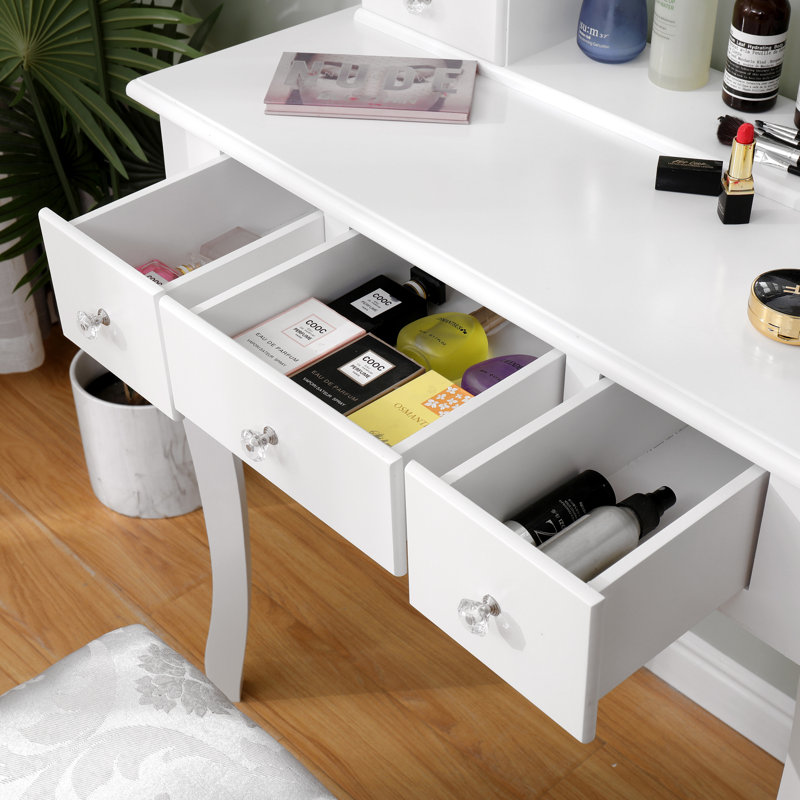 Dunreith Dressing Table with Mirror