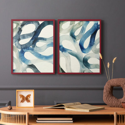 Water & Sand I-Premium Framed Print -Ready to Hang - No Nails Required - No Nails Required