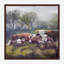 Cinq vaches - reproduction d'artiste sur toile-882669499-882669451