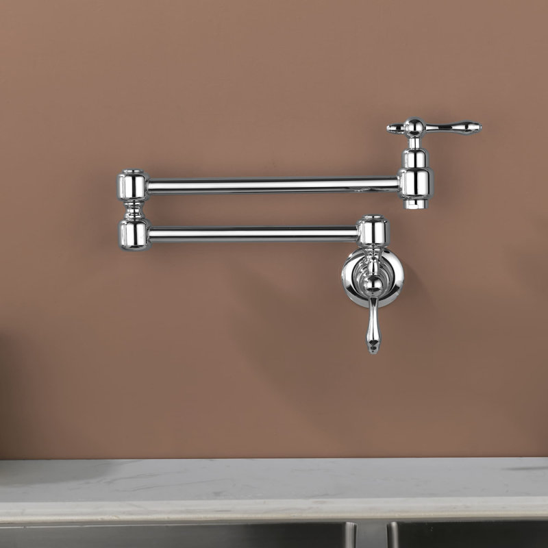 KIKO HOME Kitchen Faucet, Chrome