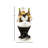 Ademoye 2 Bottle Tabletop Wine Bottle Rack in White