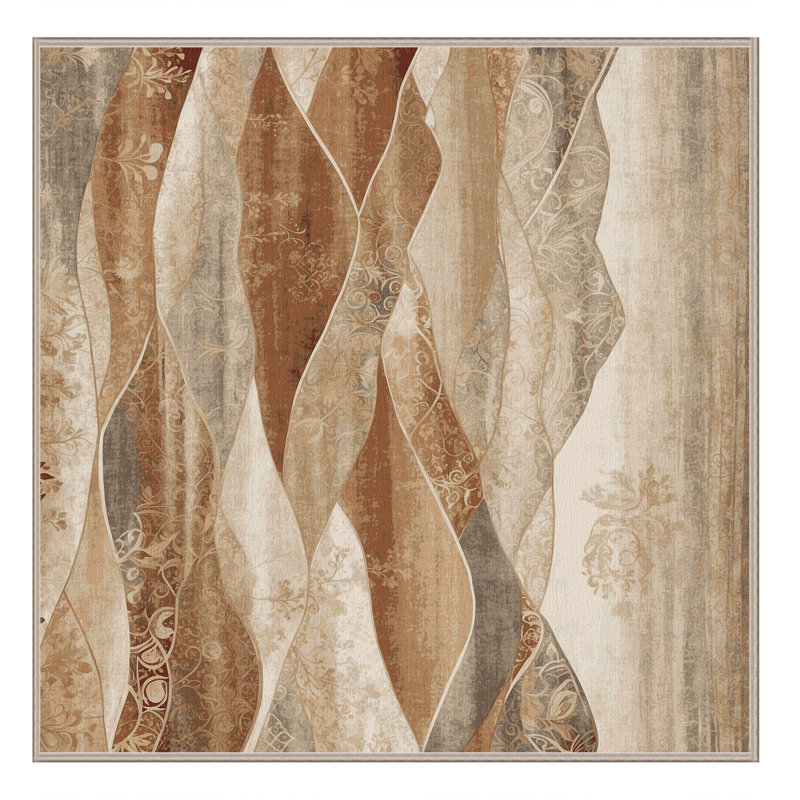 Cascading Drift Rug, Square 6'