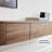 63" Modern Walnut Floating TV Stand Wall-Mounted TV Media Console with 3 Drawers, Fully-Assembled